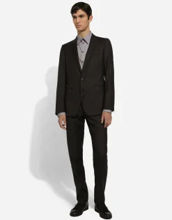 Cotton Martini-fit shirt