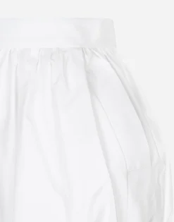 Cotton poplin balloon culottes