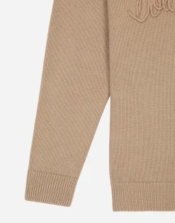 Cotton pullover with Dolce&Gabbana logo