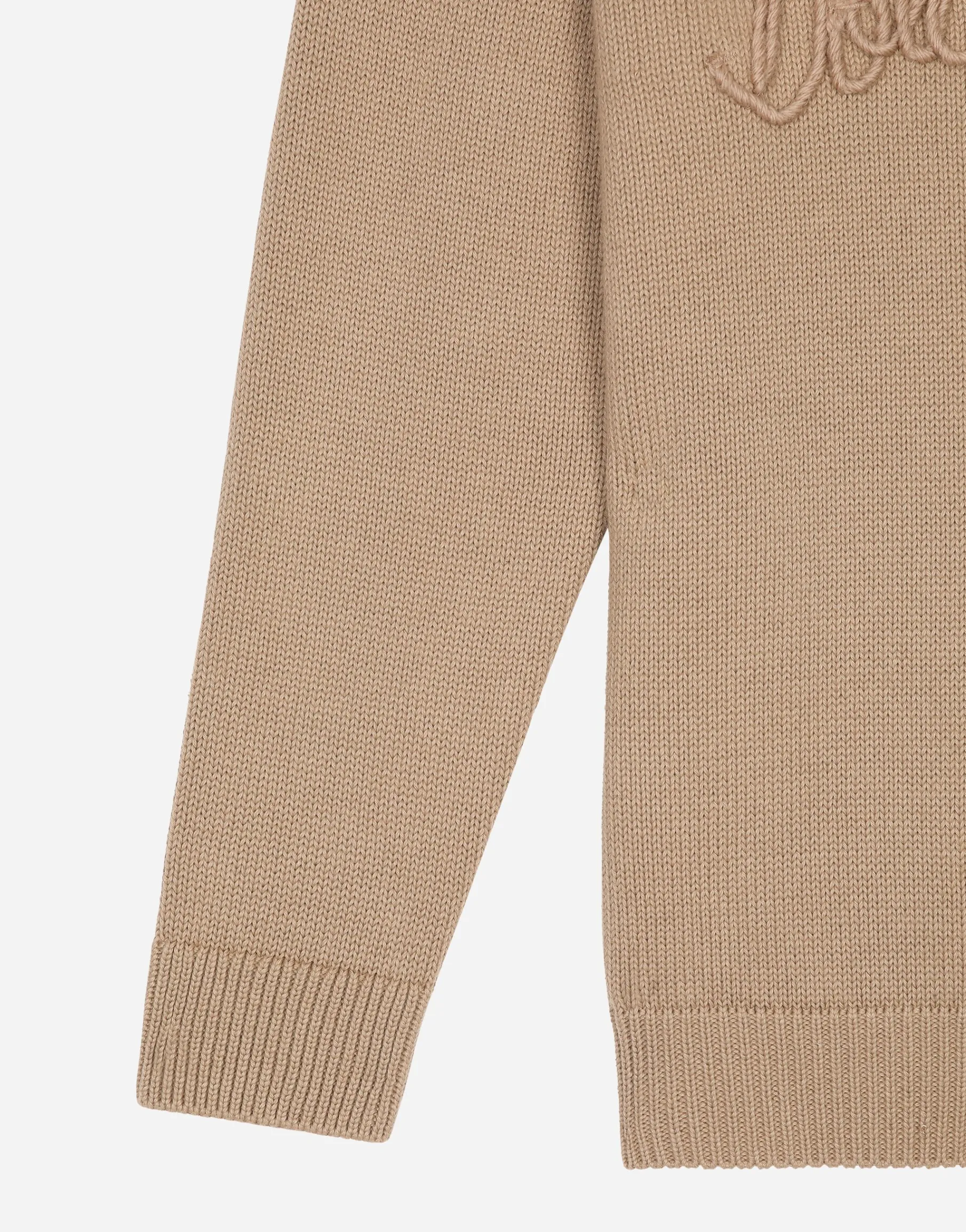 Cotton pullover with Dolce&Gabbana logo