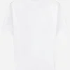 Cotton T-shirt with branded tag