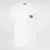 Cotton T-shirt with branded tag