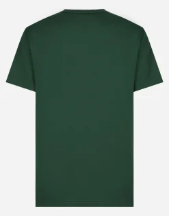 Cotton T-shirt with branded tag