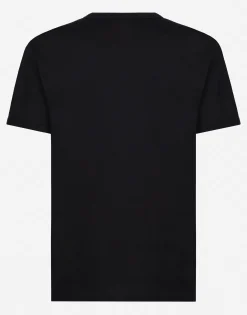 Cotton T-shirt with branded tag