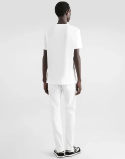 Cotton T-shirt with DG embroidery