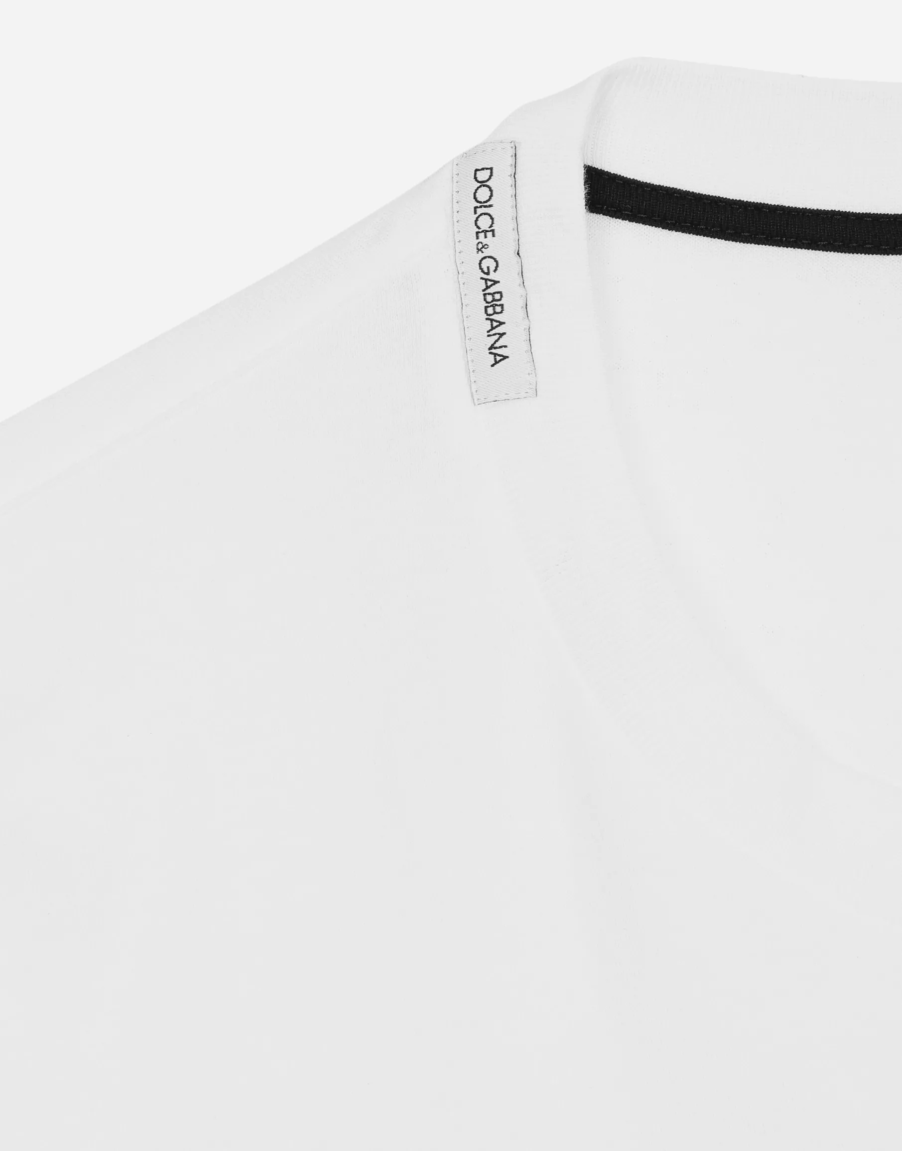 Cotton T-shirt with DG logo print
