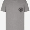 Cotton T-shirt with DG Milano logo embroidery