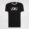 Cotton T-shirt with DG print