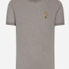 Cotton T-shirt with embroidery