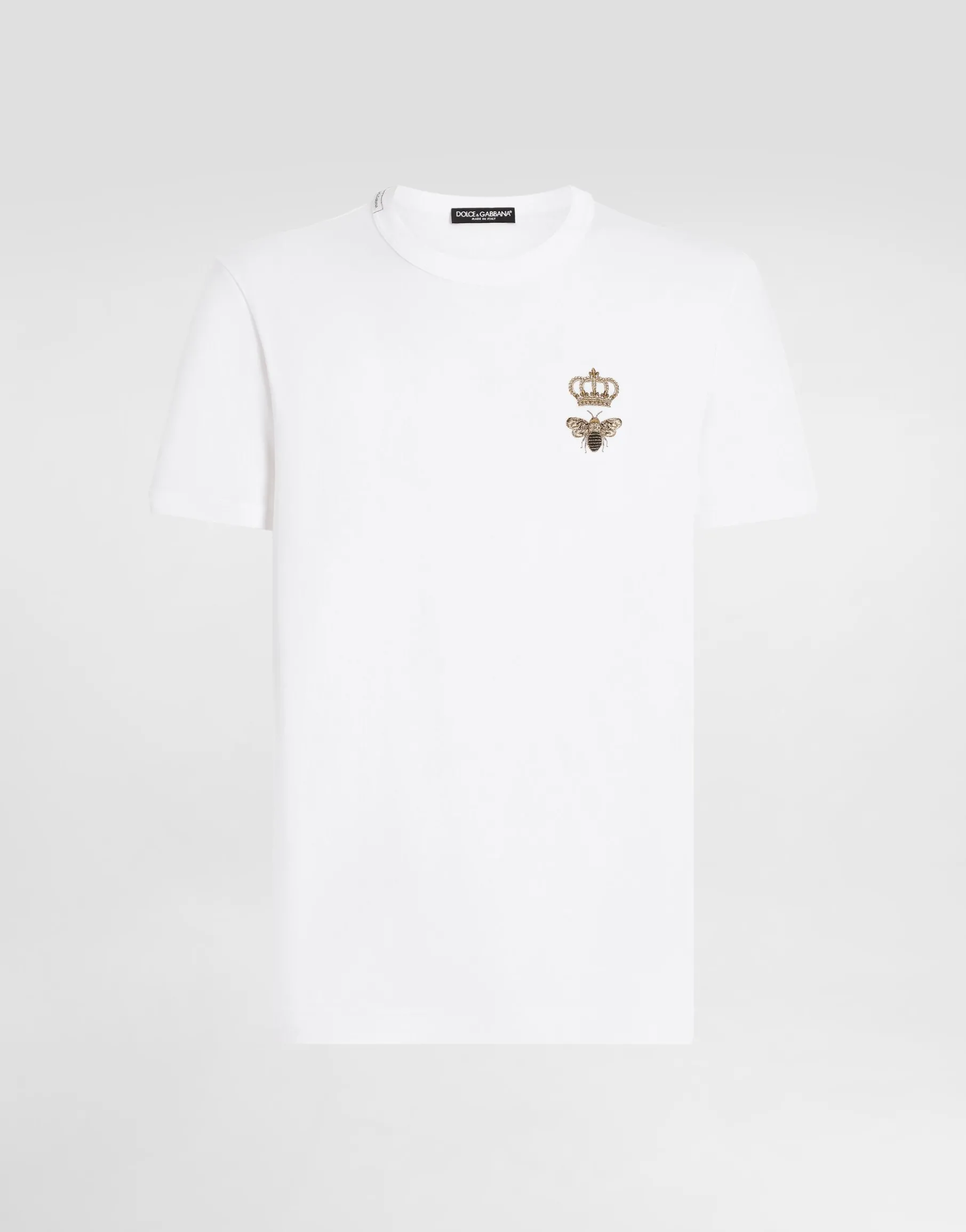 Cotton T-shirt with embroidery