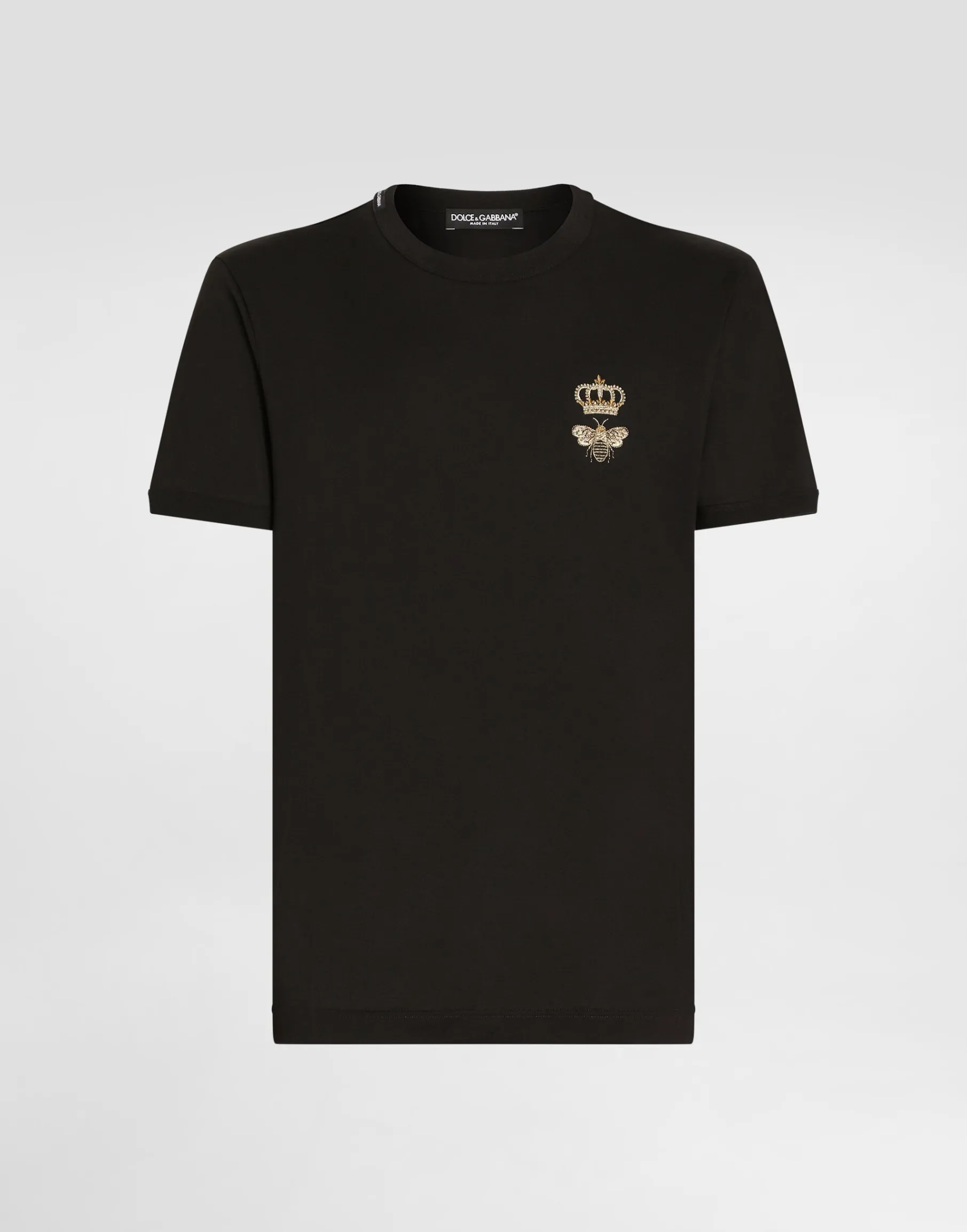 Cotton T-shirt with embroidery