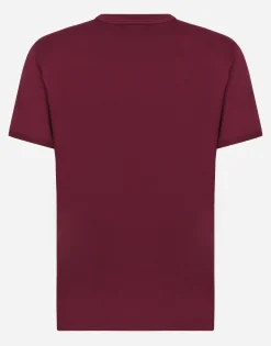Cotton T-shirt with embroidery