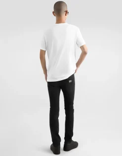 Cotton T-shirt with embroidery