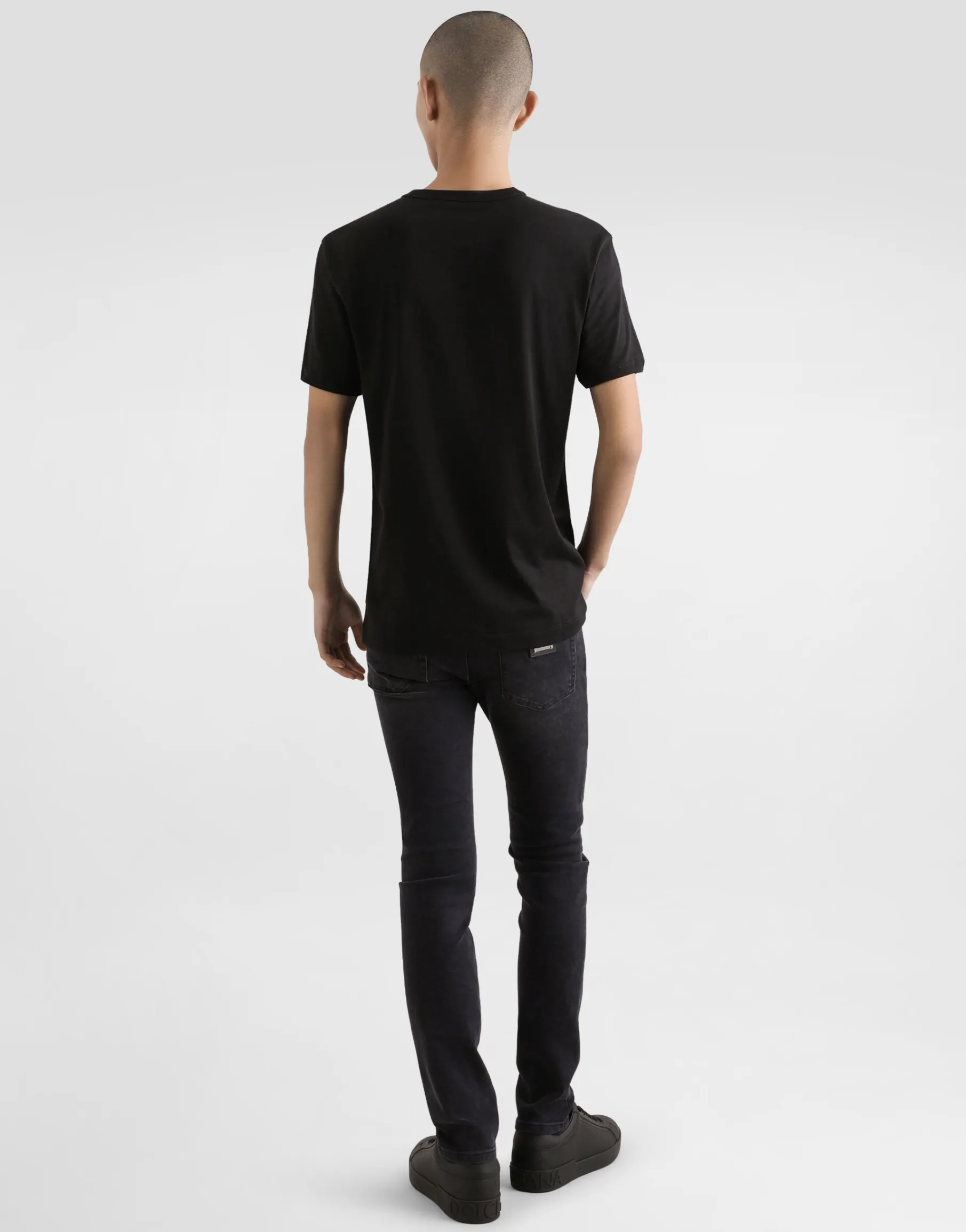Cotton T-shirt with embroidery