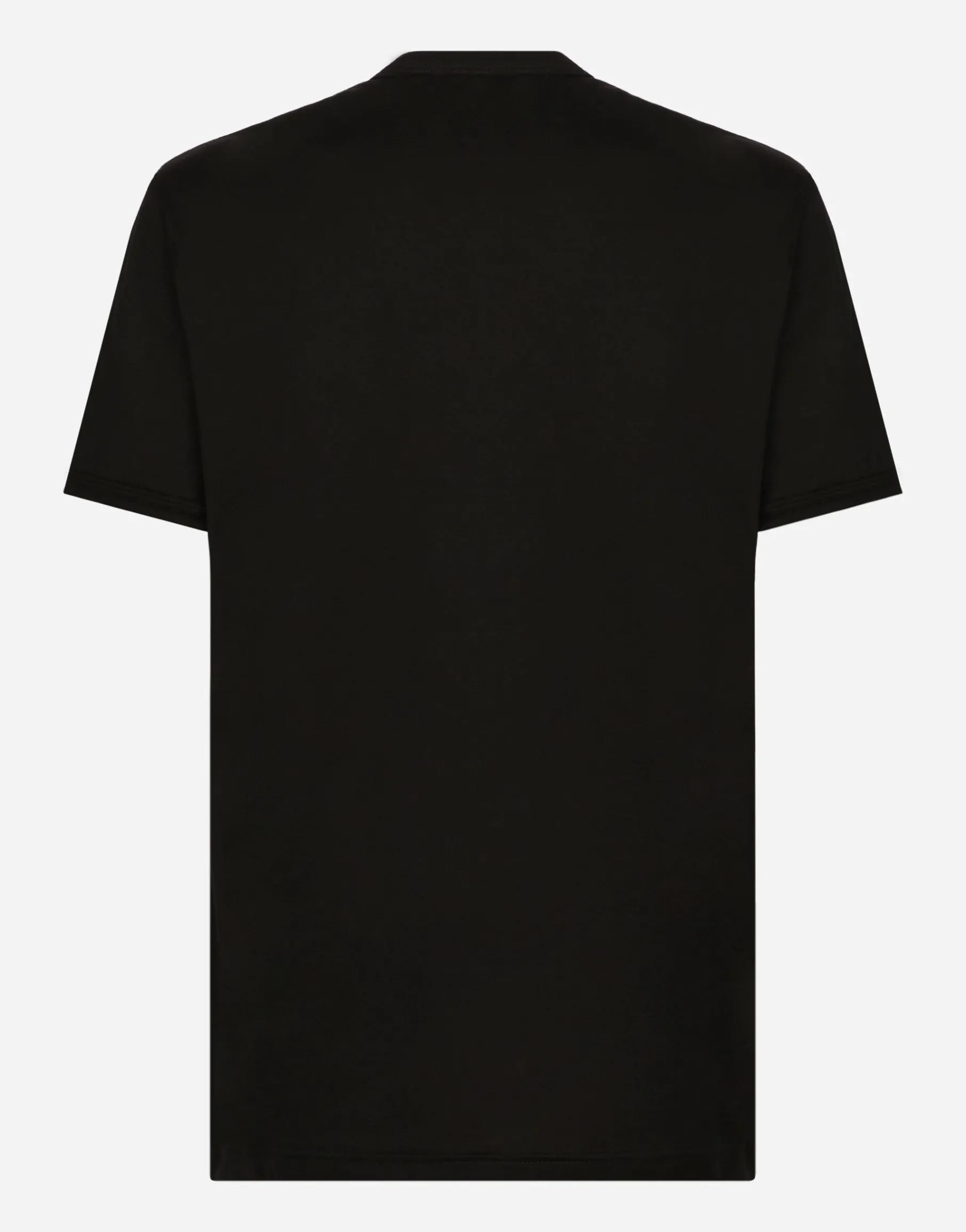 Cotton T-shirt with heraldic DG patch
