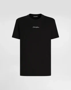 Cotton T-shirt with logo