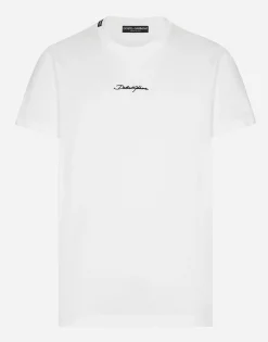 Cotton T-shirt with logo