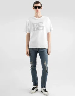 Cotton T-shirt with logo