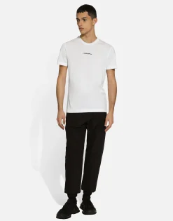 Cotton T-shirt with logo