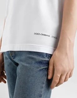 Cotton T-shirt with logo