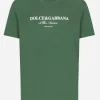 Cotton T-shirt with logo print