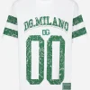Cotton T-shirt with logo print