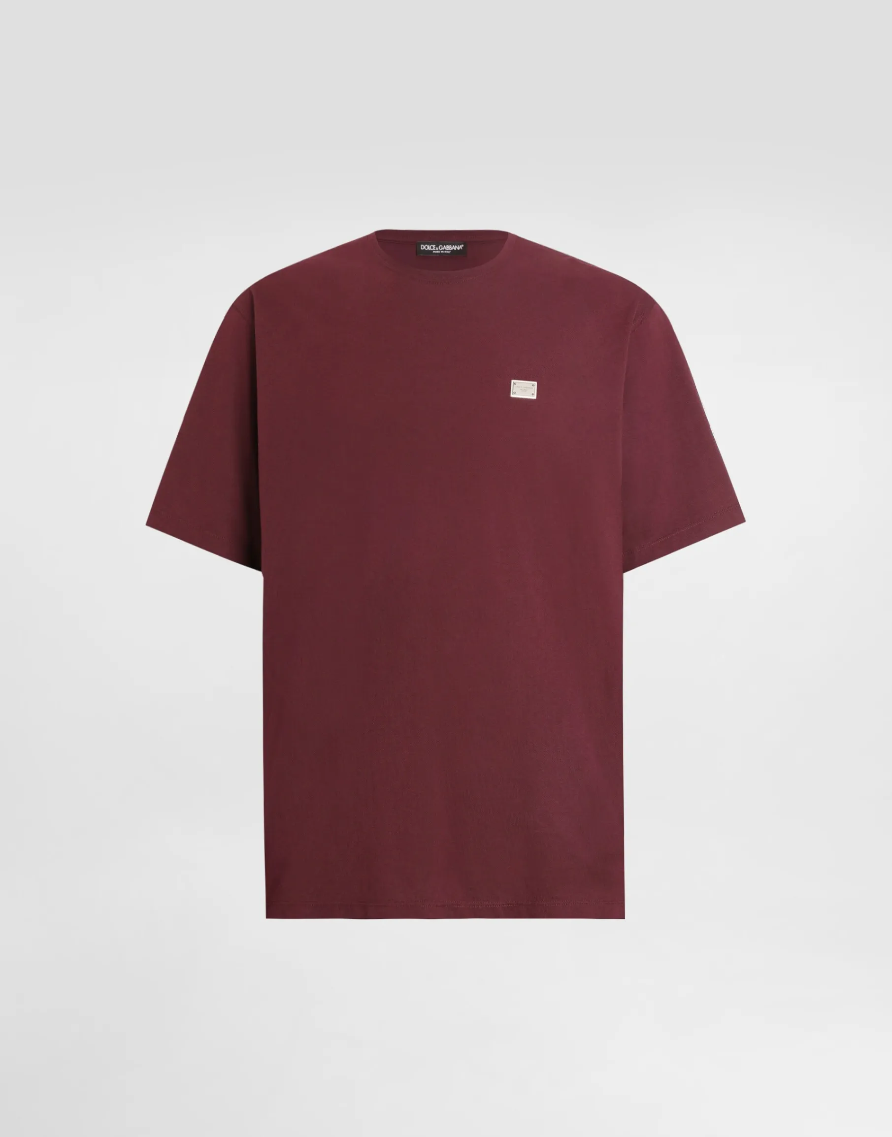 Cotton T-shirt with tag