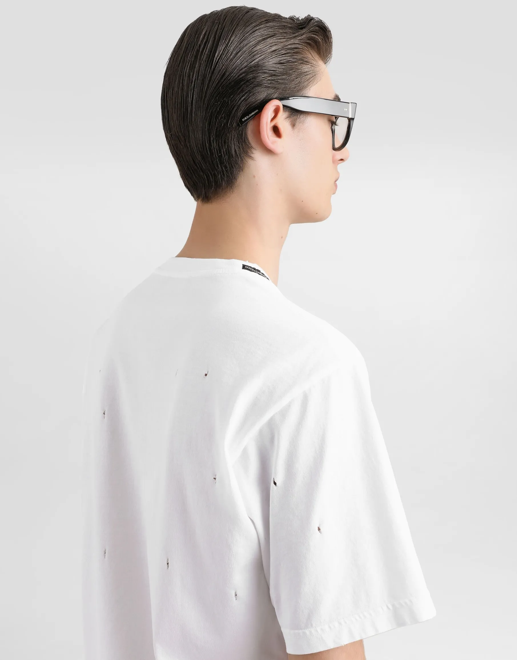 Cotton T-shirt with Vespa print