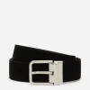 Cotton velvet belt