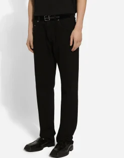 Cotton velvet belt