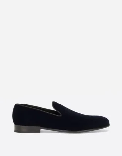 Cotton velvet slippers