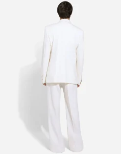 Crepe de chine silk shirt with scarf detail
