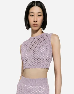 Crochet crop top