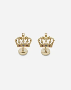 Crown cufflinks