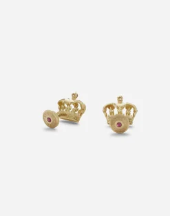 Crown cufflinks