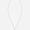 Crown white gold pendant