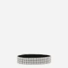 Crystal mesh choker