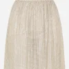 Crystal mesh midi skirt