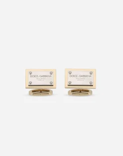Cufflinks with Dolce&Gabbana logo tag