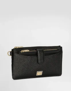 Dauphine calfskin card holder
