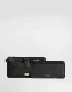 Dauphine calfskin card holder