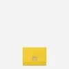 Dauphine calfskin French-flap wallet