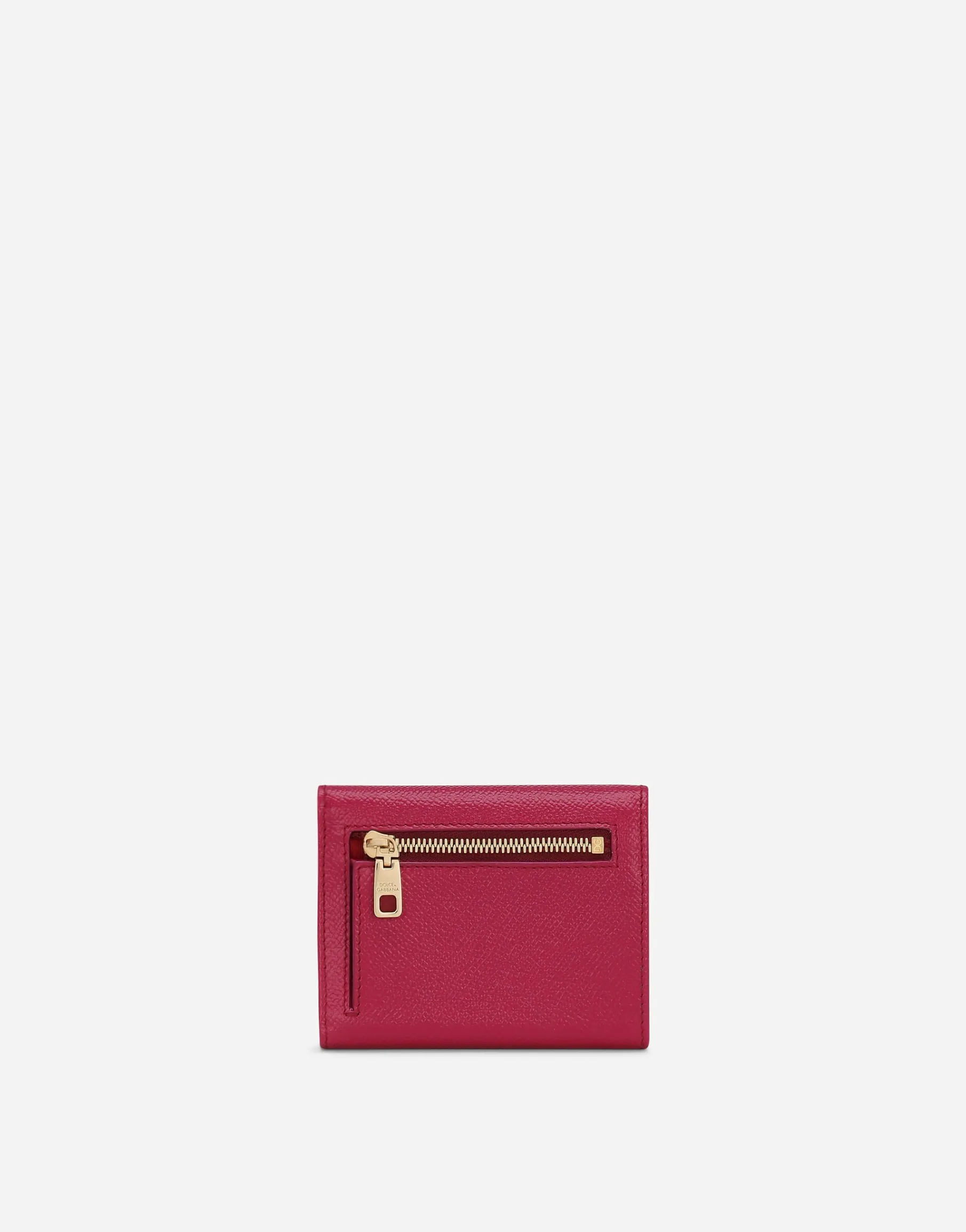 Dauphine calfskin French-flap wallet