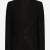 Deconstructed linen jacket