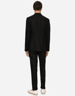 Deconstructed linen jacket