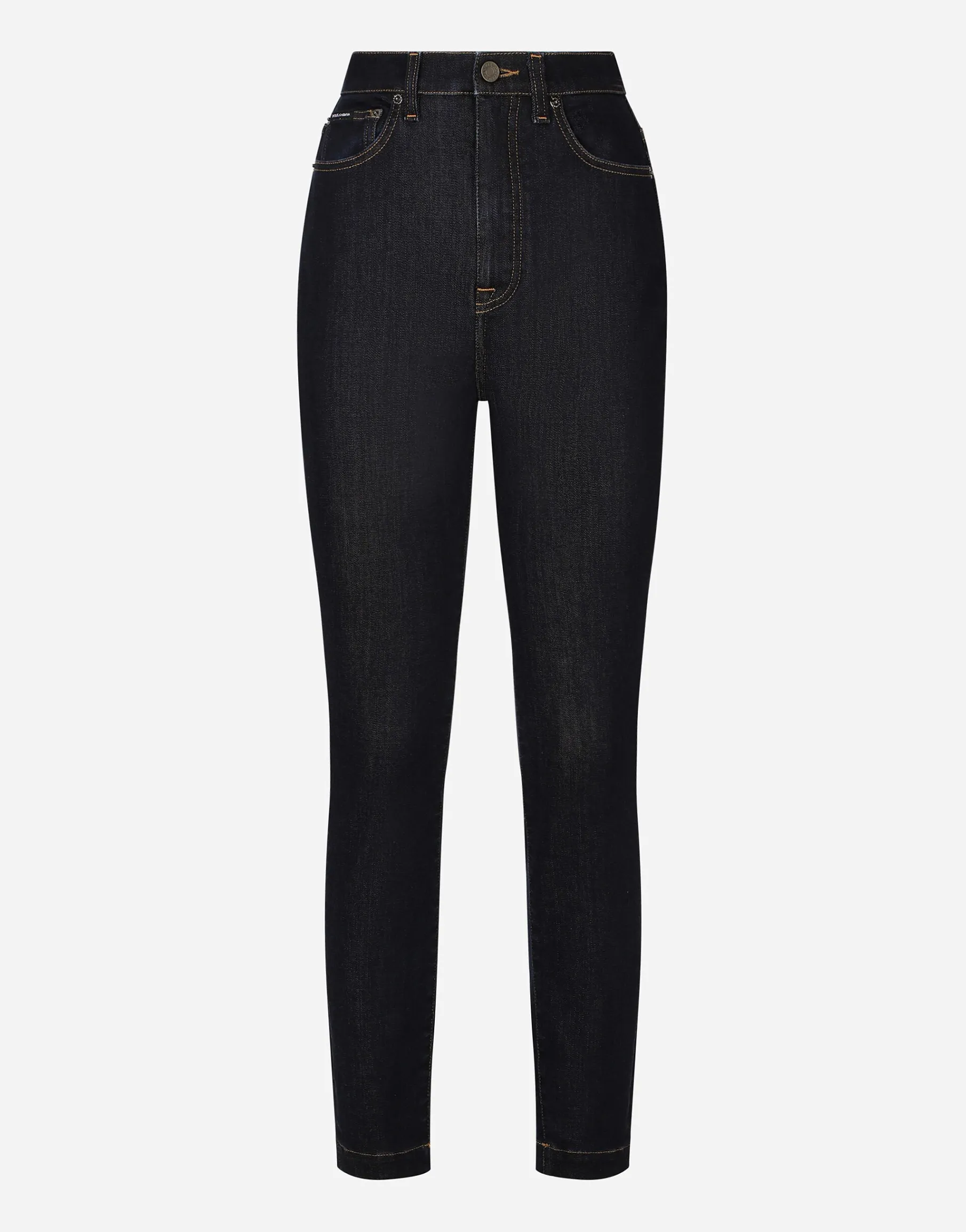 Deep blue stretch denim Grace jeans