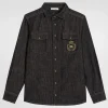 Denim shirt with DG logo