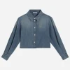 Denim shirt with DG logo