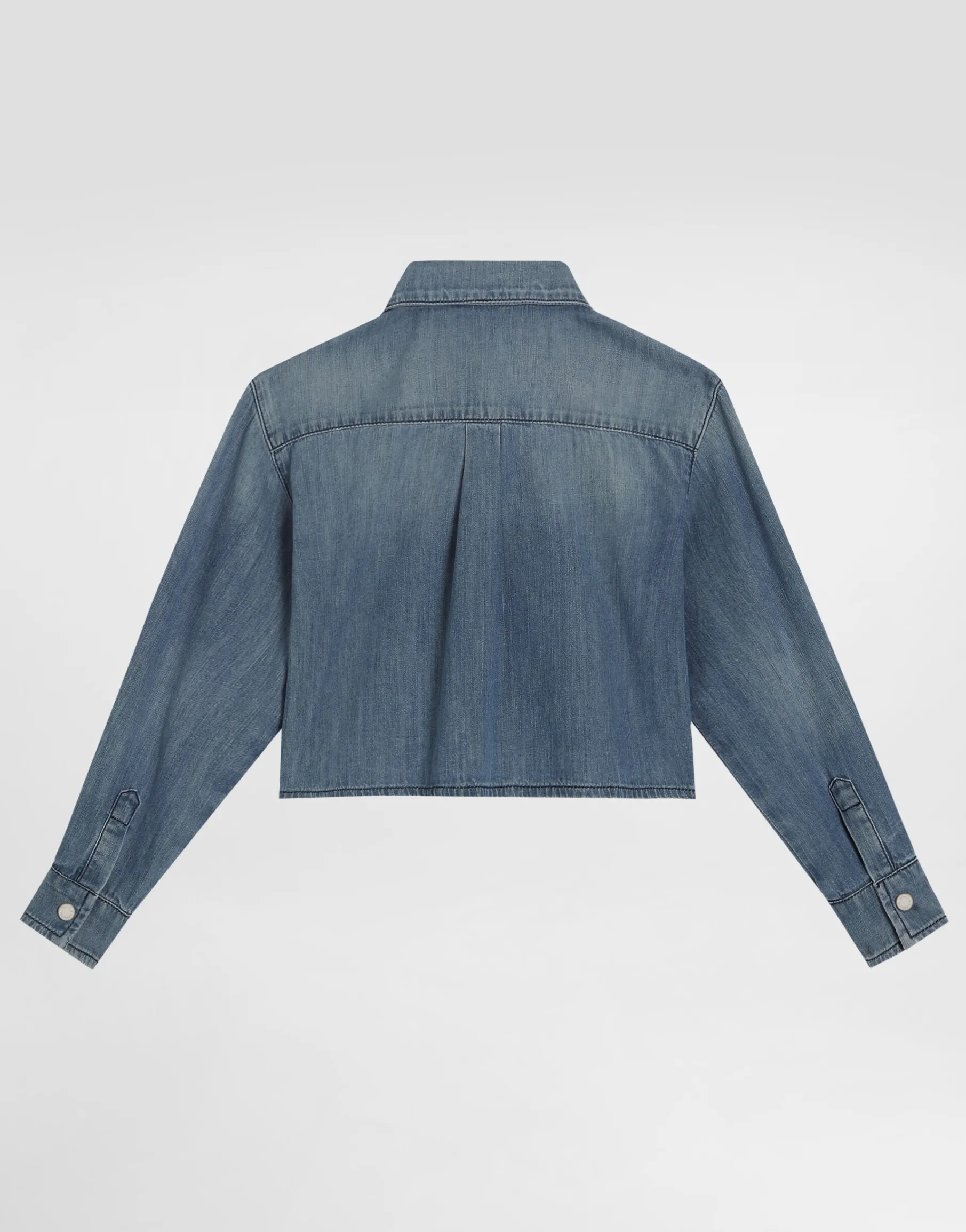 Denim shirt with DG logo