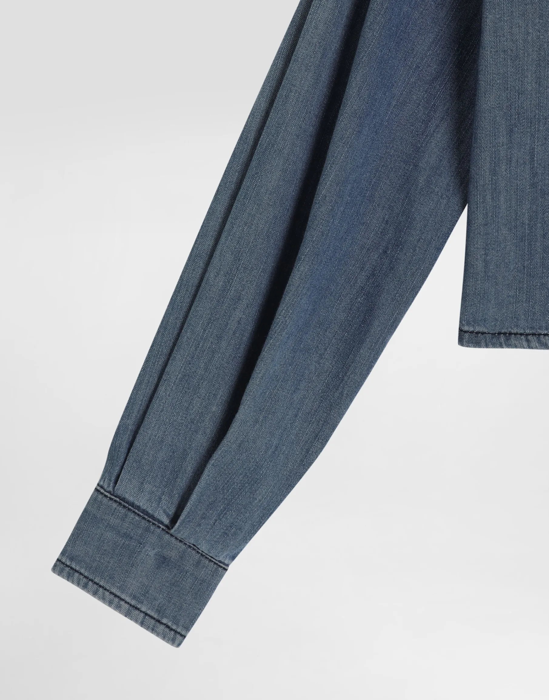 Denim shirt with DG logo
